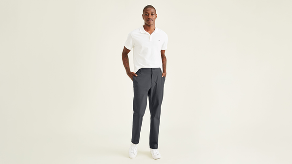 dockers Ultimate Chinos Straight Fit Grey