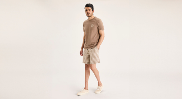 dockers Ultimate Pull On 8.5" Short Tan