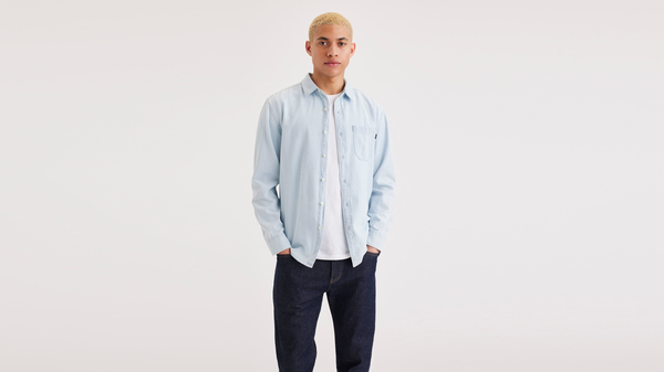 dockers Ultimate Shirt Regular Fit Blue