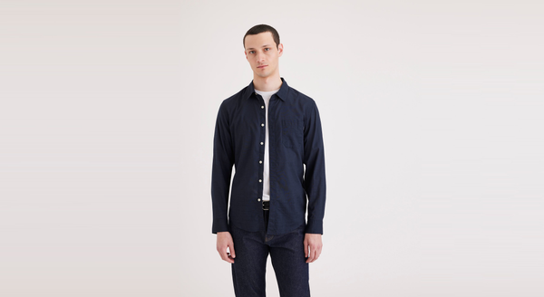 dockers Ultimate Shirt Regular Fit Blue