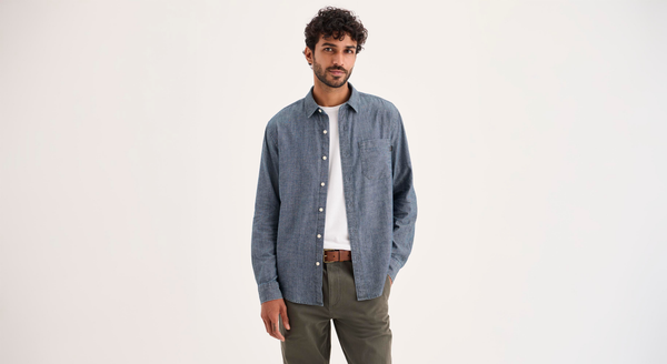 dockers Ultimate Shirt Regular Fit Blue