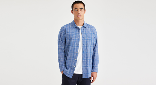 dockers Ultimate Shirt Regular Fit Blue