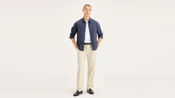dockers Ultimate Shirt Regular Fit Crown Blue