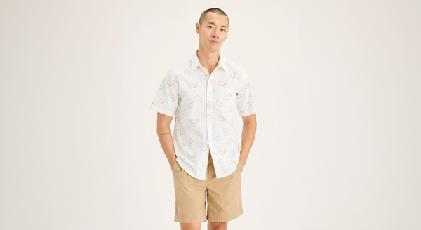 dockers Ultimate Shirt Regular Fit Lucent White