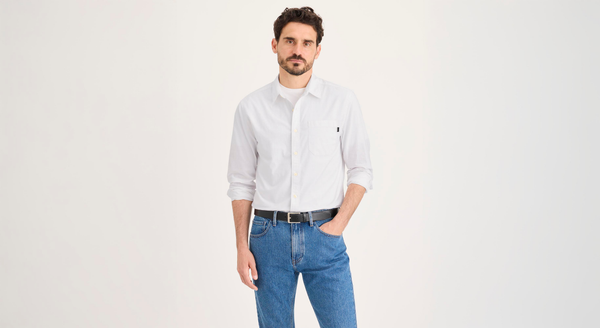 dockers Ultimate Shirt Regular Fit Lucent White