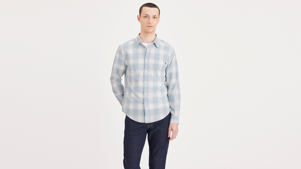 dockers Ultimate Shirt Regular Fit Placid Blue
