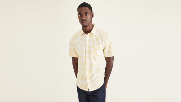 dockers Ultimate Shirt Regular Fit Yellow