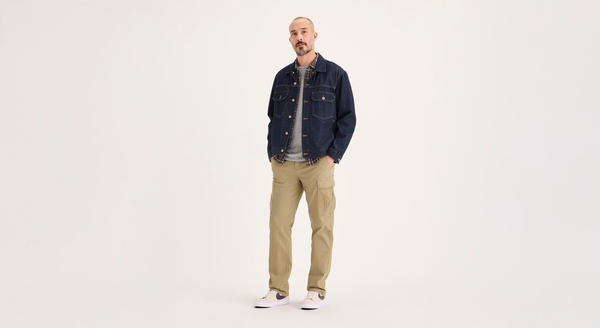 dockers Utility Cargo Pant Straight Fit Khaki