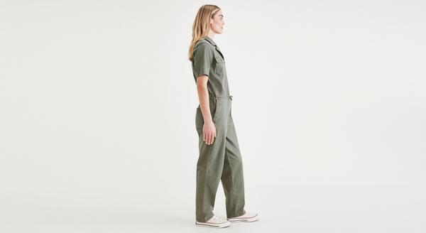 Dockers Utility Jumpsuit Green