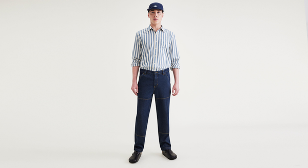 dockers Utility Pants Straight Fit Blue