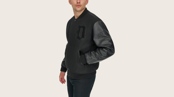 Dockers Varsity Bomber Jacket Black