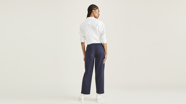 Dockers Weekend Chinos High Straight Fit Blue