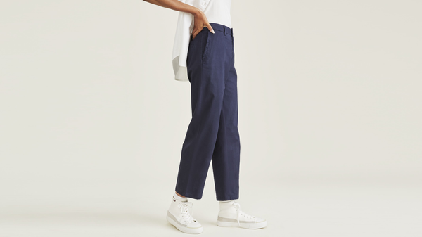 Dockers Weekend Chinos High Straight Fit Blue