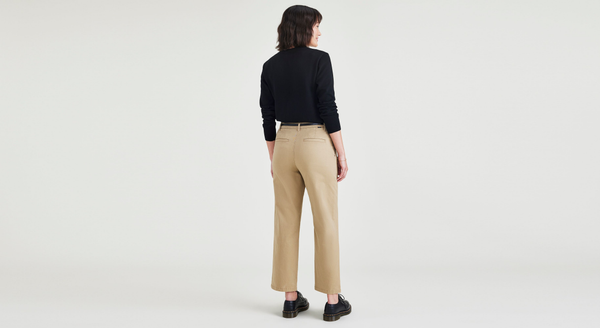 Dockers Weekend Chinos High Straight Fit Khaki