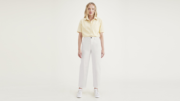 dockers Weekend Chinos Straight Fit White