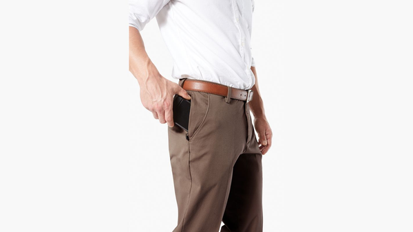 Dockers Workday Khakis Classic Fit Brown