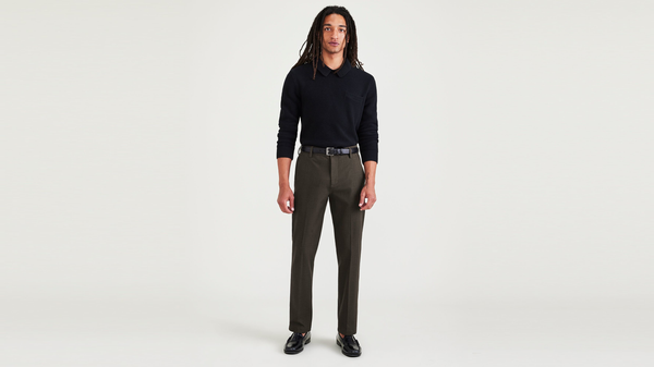 dockers Workday Khakis Slim Fit Green