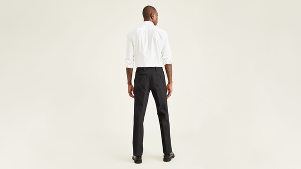Dockers Workday Khakis Straight Fit Black
