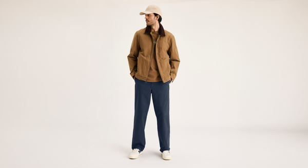 dockers Eighty-Six Alpha Chino Pants Loose Fit Blue