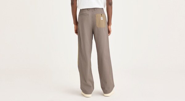 Dockers Eighty-Six Alpha Chino Patch Pants Loose Fit Tan