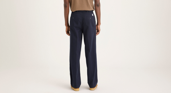 Dockers Eighty-Six Original Pleated Chinos Loose Fit Blue