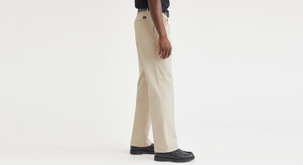 Dockers Essential Chinos Pleated Classic Fit Sahara Khaki