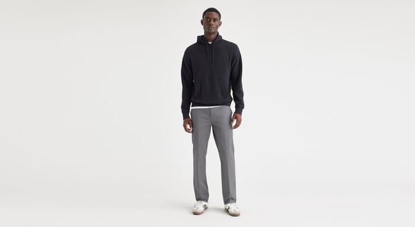 dockers Essential Chinos Straight Fit Car Park Grey