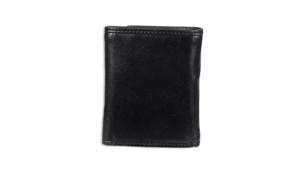 Dockers Extra Capacity Trifold Herringbone Wallet Black