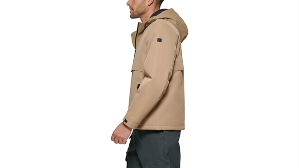 Dockers Flex Tech Welded Flange Hoodie Sahara Khaki