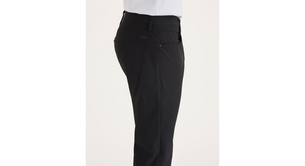 Dockers Go Airweave 5-Pocket Slim Tapered Fit Beautiful Black