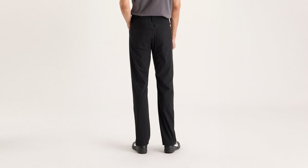 Dockers Go Airweave 5-Pocket Straight Fit Beautiful Black