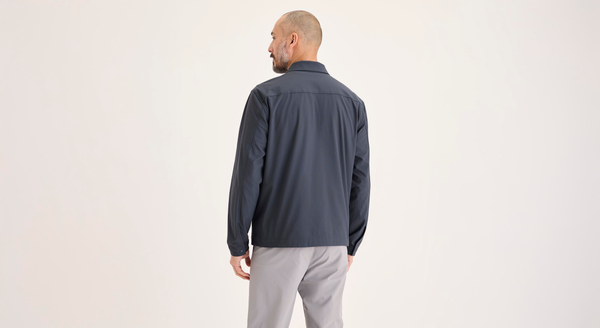 Dockers Go Overshirt Regular Fit With Airweave Ombre Blue