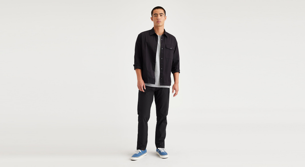 dockers Go Pant Slim Tapered Fit with Airweave Beautiful Black