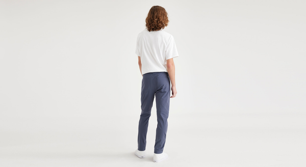 Dockers Go Pant Slim Tapered Fit With Airweave Ombre Blue