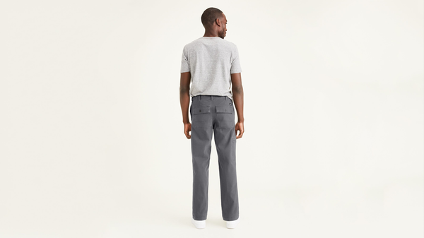 Dockers Go-To Cargos Straight Fit (Big And Tall) Burma Grey