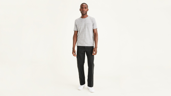 dockers Go-To Cargos Straight Fit (Big and Tall) Grey