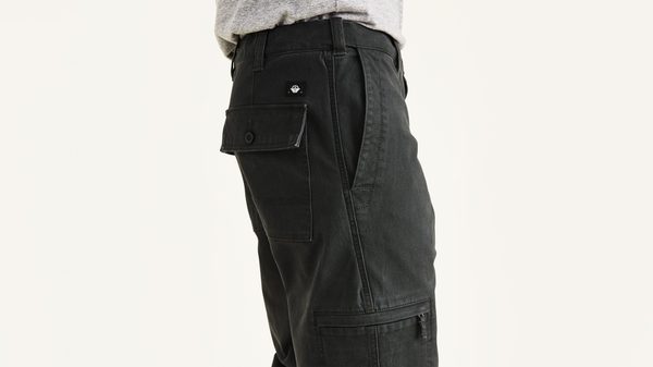 Dockers Go-To Cargos Straight Fit (Big And Tall) Grey