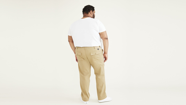 Dockers Go-To Cargos Straight Fit (Big And Tall) New British Khaki