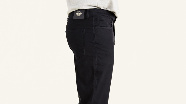 Dockers Jean Cut Pants Straight Fit (Big And Tall) Black