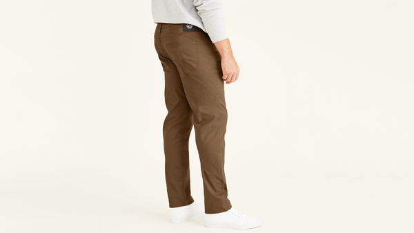 Dockers Jean Cut Pants Straight Fit (Big And Tall) Brown