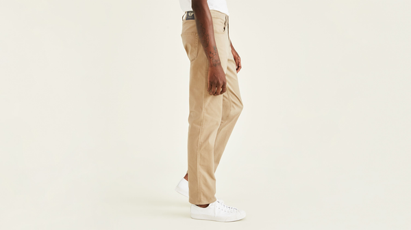 Dockers Jean Cut Pants Straight Fit (Big And Tall) New British Khaki