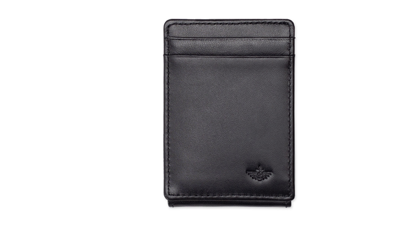 Dockers Leather RFID Wide Magnetic FPW Wallet Black