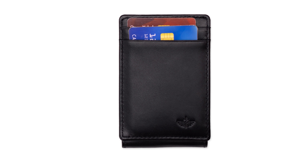 Dockers Leather RFID Wide Magnetic FPW Wallet Black