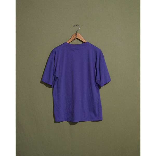 Dockers Made In USA Purple Embroidered Tee - M Purple