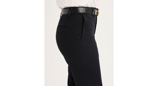 Dockers Mid-Rise Collins Trouser With Sculpt Slim Fit Beautiful Black