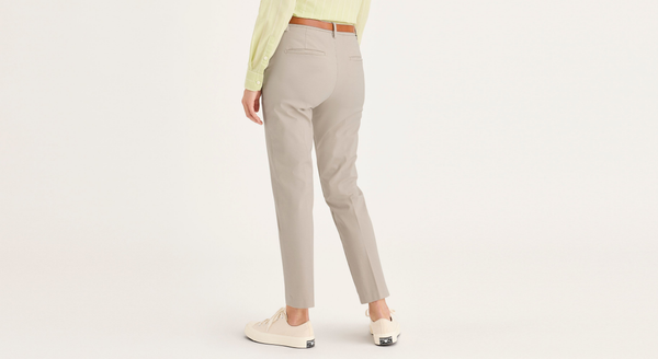 Dockers Mid-Rise Collins Trouser With Sculpt Slim Fit Sahara Khaki
