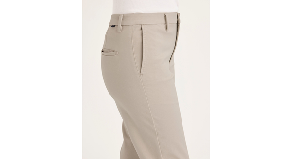 Dockers Mid-Rise Collins Trouser With Sculpt Slim Fit Sahara Khaki