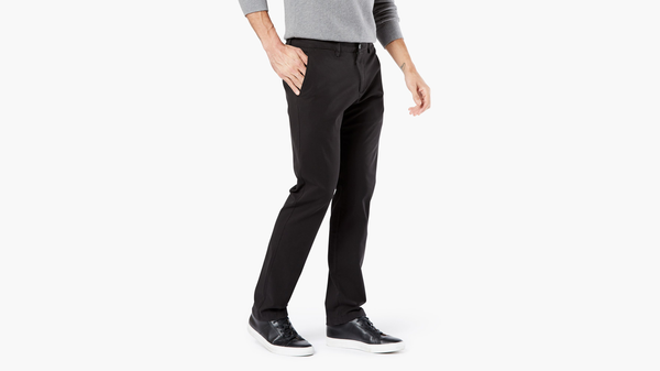 Dockers Motion Chinos Tapered Fit (Big And Tall) Black