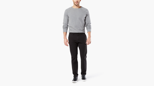 dockers Motion Chinos Tapered Fit (Big and Tall) Black