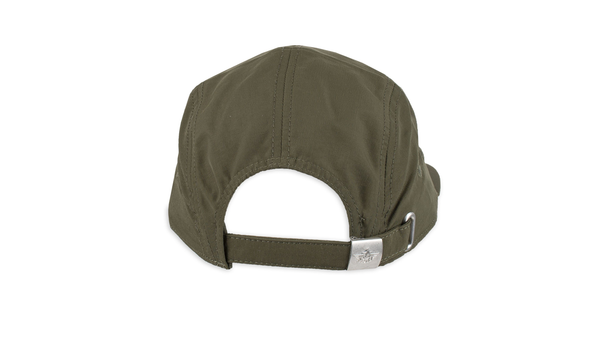 Dockers Nylon Camp Hat With Embroidered Logo And Flat Brim Green